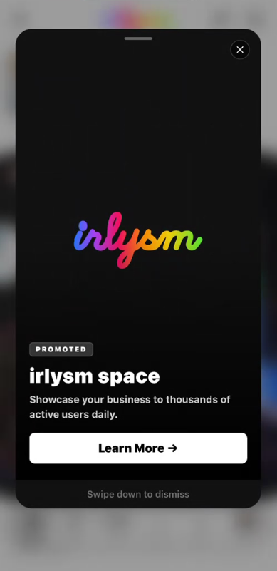 App Takeover Mockup